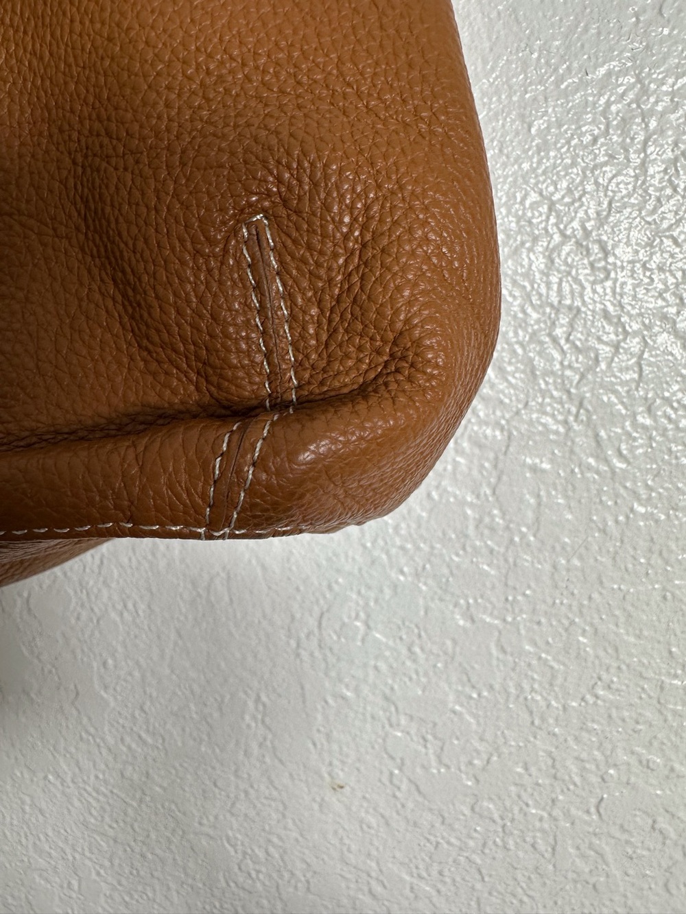 Tignanello Pebble Leather Satchel - Picture 9 of 14